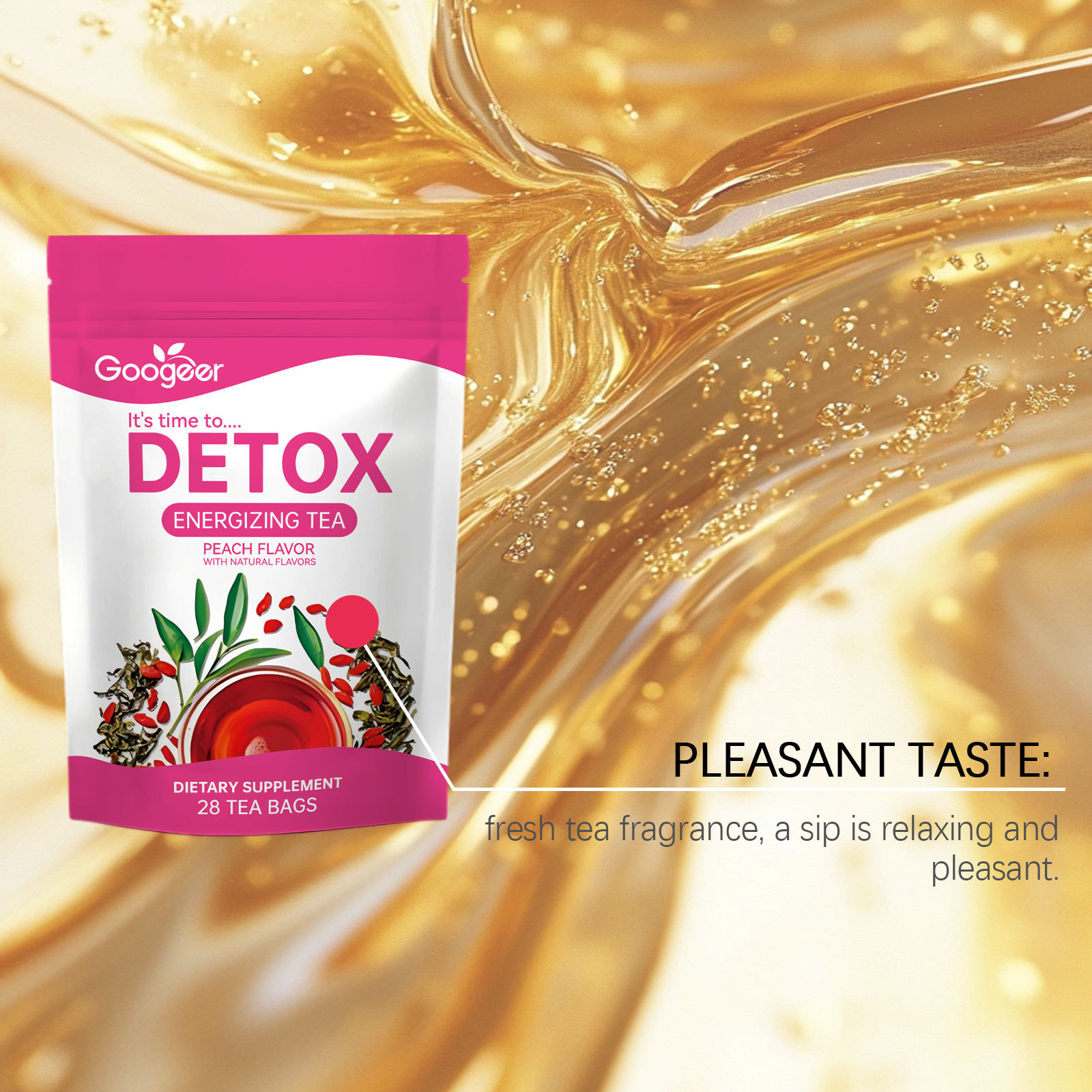 Detox Cleanse Tea - Body Treat - огляд і ціна Herbal Wellness Tea