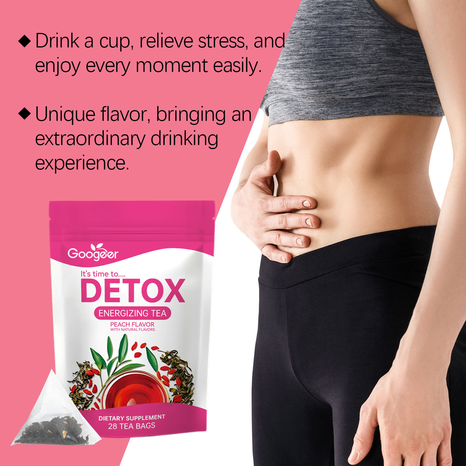 Detox Cleanse Tea - Body Treat - огляд і ціна Herbal Wellness Tea