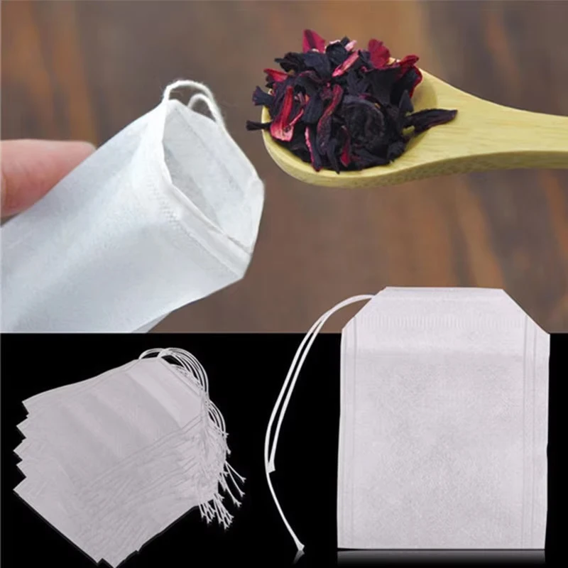 100Pcs Disposable Teabags Non- - огляд і ціна Herbal Wellness Tea