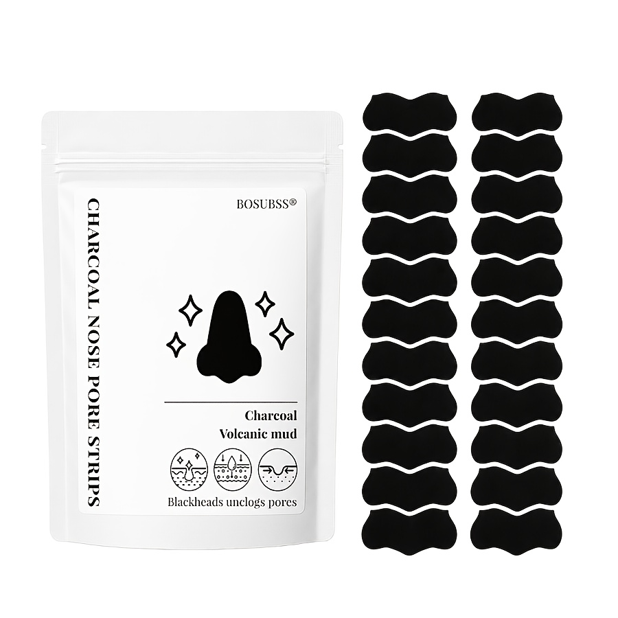 Tea Tree Charcoal Nose Strips  - огляд і ціна Herbal Wellness Tea