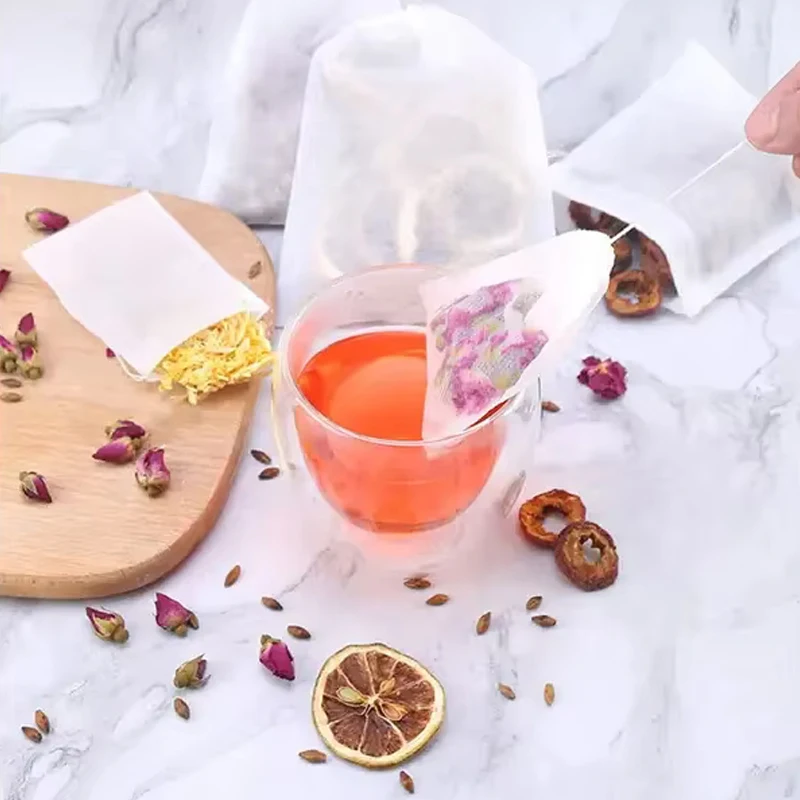 100pcs Disposable Teabags Non- - огляд і ціна Herbal Wellness Tea